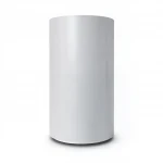 Plain Vinyl Wallpaper, size 15.6m×106cm, Light Gray Color