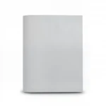 Plain Vinyl Wallpaper, size 15.6m×106cm, Light Gray Color