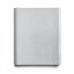 Plain Vinyl Wallpaper, Length 15.6 meters, Width 106 cm, Light Gray Color 
