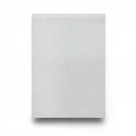 Plain Vinyl Wallpaper, size 15.6m×106cm, Light Gray Color