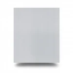 Plain Vinyl Wallpaper, Size 15.6m×106cm, Light Gray Color 