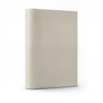 Plain Wallpaper, Vinyl Sheath, Length 15.6m, Width 106cm, Pale brown colour  