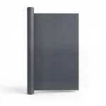 Plain Vinyl Wallpaper, 15.6m×106cm, dark gray Color 