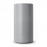 Plain Vinyl Wallpaper, 15.6m×106cm, Gray Color 