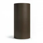 Plain Vinyl Wallpaper, 15.6m×106cm, Dark beige Color