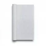 Plain Korean Wallpaper,  Pale grey  Color, 15.6m×106cm 