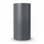 Plain Vinyl Wallpaper, 15.6m×106cm, dark gray Color 