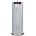 Vertical Central Water Heater Ruud Brand 80 GAL Stainless Steel Model PE2 80 3 4.5 kW