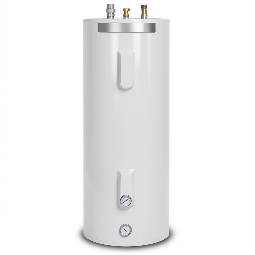 Vertical Central Water Heater 80 GAL Stainless Steel 6 kW Model PE2 80 3 | Al Zamil Tanks
