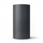 Plain Vinyl Wallpaper, 15.6m×106cm, dark gray Color 