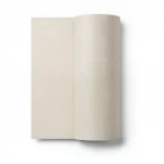 Plain Vinyl Wallpaper, 15.6m×106cm, Pale brown Color 