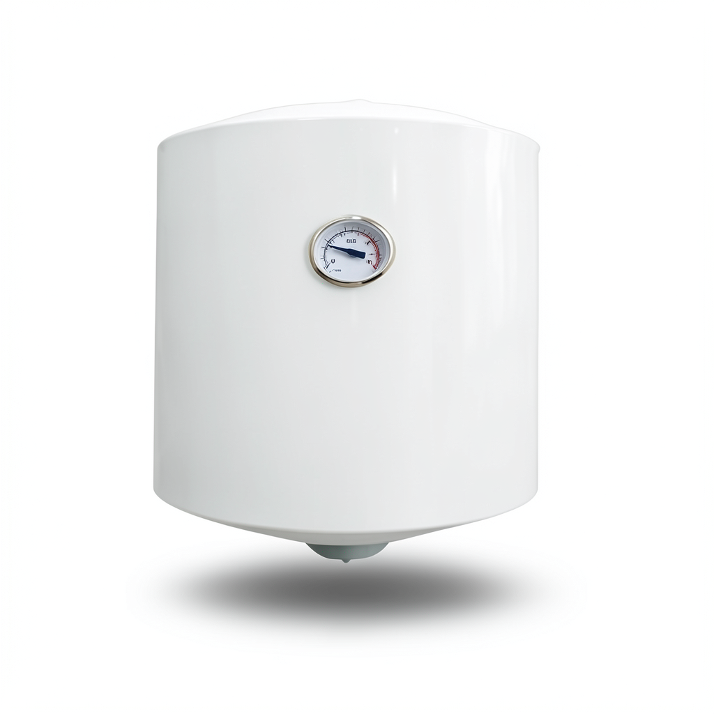 Vertical Water Heater 30 Liter 1200 Watt White | Al-Jawdah Industrial Complex