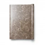 Plain Korean Wallpaper, Marble brown colour, 15.6m×106cm  