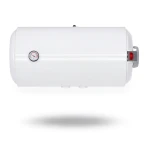 Horizontal Electric Water Heater 80L 1200W White, Width 769 mm | Saudi Ceramics