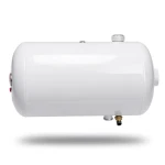 Horizontal Electric Water Heater 80L White, 1200 WATT 220/240 Volt | Saudi Ceramics