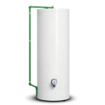 Vertical Electric Water Heater 300 Liter Capacity 1755 mm Height White 6000 WATT | Saudi Ceramics