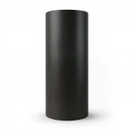 Plain Wallpaper, Vinyl Sheath, Length 15.6m, Width 106cm, Dark brown  Color 