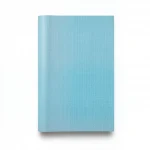 Plain Wallpaper, Vinyl Sheath, Length 15.6m, Width 106cm, Cyan colour 