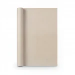 Plain Wallpaper, Vinyl Sheath, Length 15.6m, Width 106cm, Pale brown colour  