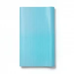 Plain Wallpaper, Vinyl Sheath, Length 15.6m, Width 106cm, Cyan colour 