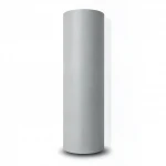 Plain Vinyl Wall Covering , Length 15.6 meters, Width 106 cm, Gray Color 