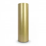 Plain Vinyl Wallpaper, Length 15.6 meters, Width 106 cm, gold Color 