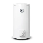HEAT MATE Standing Water Heater 50 Liters, White Color | Al Muhaidib Sanitary and Ceramic