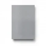 Plain Vinyl Wallpaper, size 15.6m×106cm, Gray Color