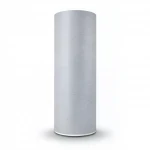 Plain Vinyl Wallpaper, Length 15.6 meters, Width 106 cm, Gray Color 