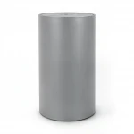 Plain Vinyl Wallpaper, Length 15.6 meters, Width 106 cm, Gray Color 