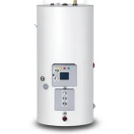 Vertical Water Heater Lima Capacity 150 Liters Height 1139 mm European Design 220/240 Volt | Reem Water Heater Factory