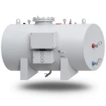 Horizontal Water Heater 1250 Liter Capacity 27 KW Power, European Design | Reem Water Heater Factory