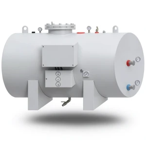 Horizontal Water Heater 1250 Liter Capacity 27 KW Power, European Design | Reem Water Heater Factory