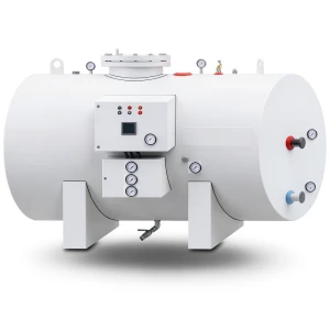 Horizontal Water Heater 3000 Liter Capacity, Height 2680 mm, European Design | Reem Water Heater Factory