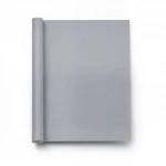 Wallpaper, Plain Design, Size 15.6m × 106 cm, Gray Color 