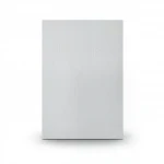 Plain Vinyl Wallpaper, size 15.6m×106cm, Light Gray Color