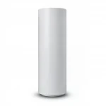Plain Vinyl Wallpaper, size 15.6m×106cm, Light Gray Color