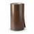 Plain Vinyl Wallpaper, Length 15.6 meters, Width 106 cm, Shiny brown Color