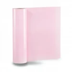 Plain Vinyl Wallpaper, Length 15.6 meters, Width 106 cm, Shiny light pink Color 
