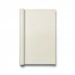 Plain Vinyl Wall Decoration, size 15.6m×106cm, Pale light beige Color  