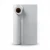 Plain Vinyl Wallpaper, size 15.6m×106cm, Light Gray Color