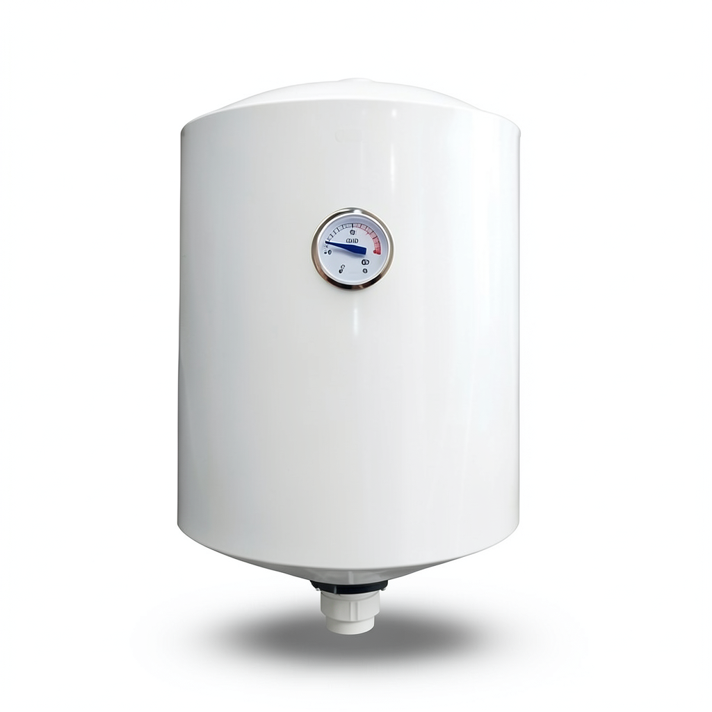 Vertical Water Heater 50 Liter Capacity White, 1200 WATT