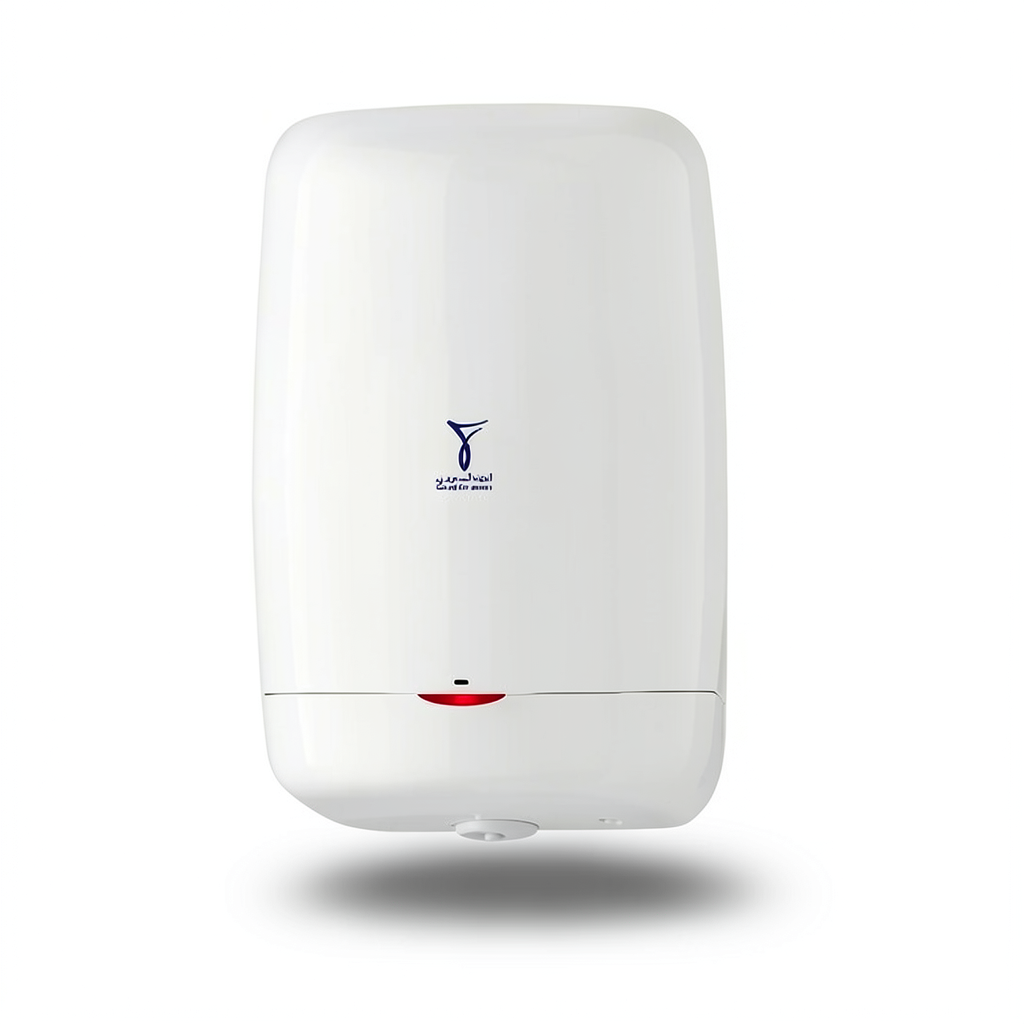 Vertical Electric Water Heater 15 Liter 295 mm White 1200 W 220/240 V | Saudi Ceramics