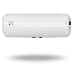 Horizontal Electric Water Heater 150 Liter Capacity 1330 mm Width White 1500 WATT 220/240 Volt | Saudi Ceramics