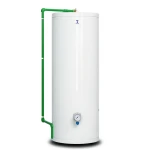 Vertical Electric Water Heater 150 Liter Height 1130 mm White 4000 WATT 220/240 V | Saudi Ceramics