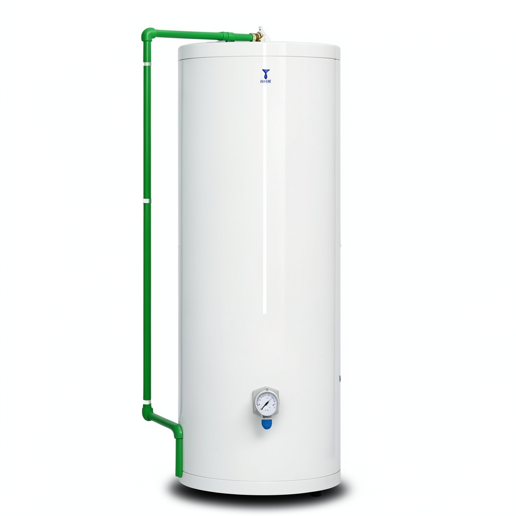 Vertical Electric Water Heater 150 Liter Height 1130 mm White 4000 WATT 220/240 V | Saudi Ceramics