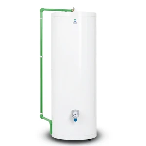 Vertical Electric Water Heater 200 Liter 1215 mm White 4000 WATT | Saudi Ceramics