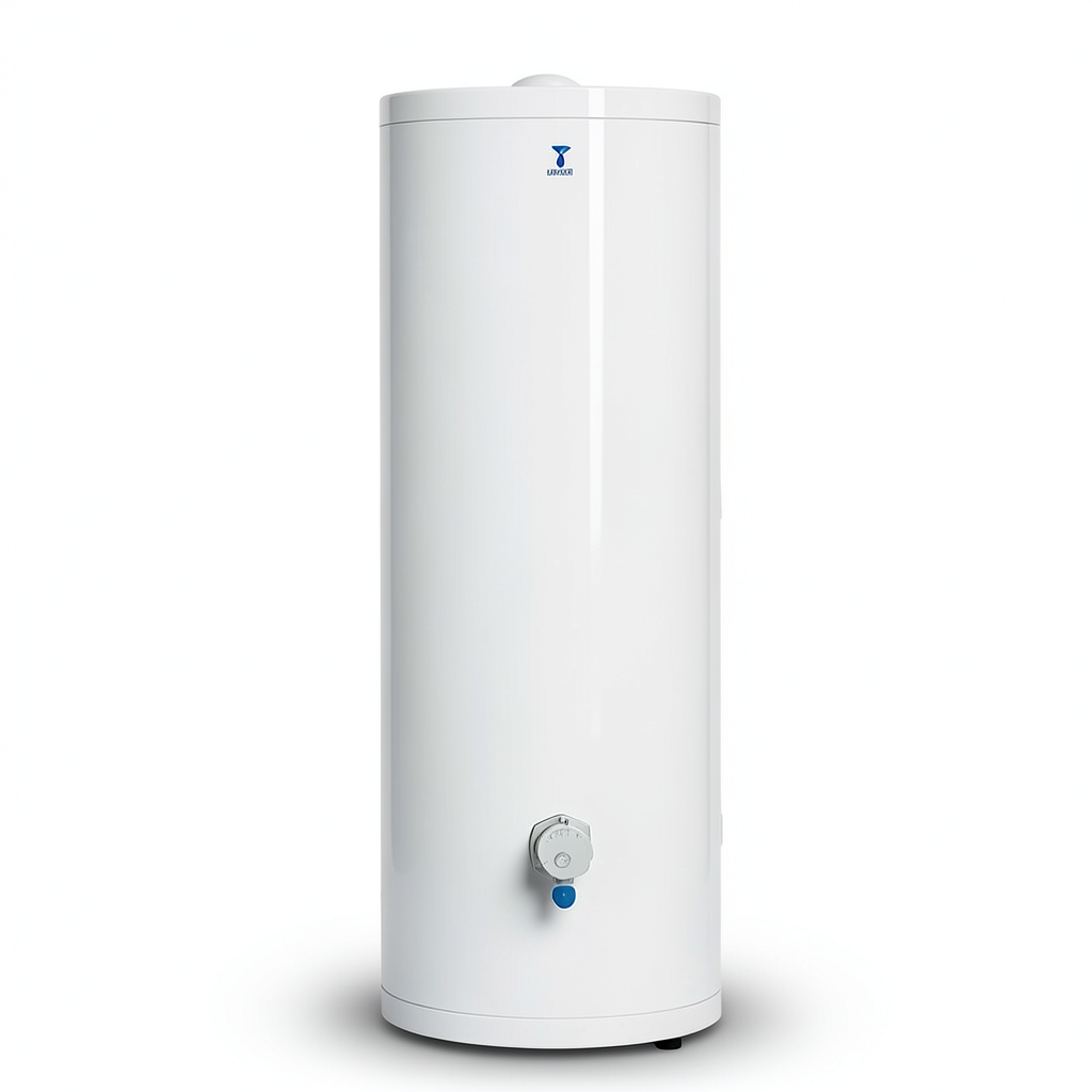 Vertical Electric Water Heater 200 Liter 560 mm White 4500 WATT | Saudi Ceramics