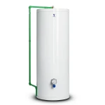 Vertical Electric Water Heater 300 Liter Capacity 1755 mm Height White 6000 WATT | Saudi Ceramics
