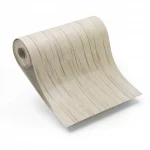 Plain Wallpaper, Beige  with brown veins Color, Size 15.6m×106cm 